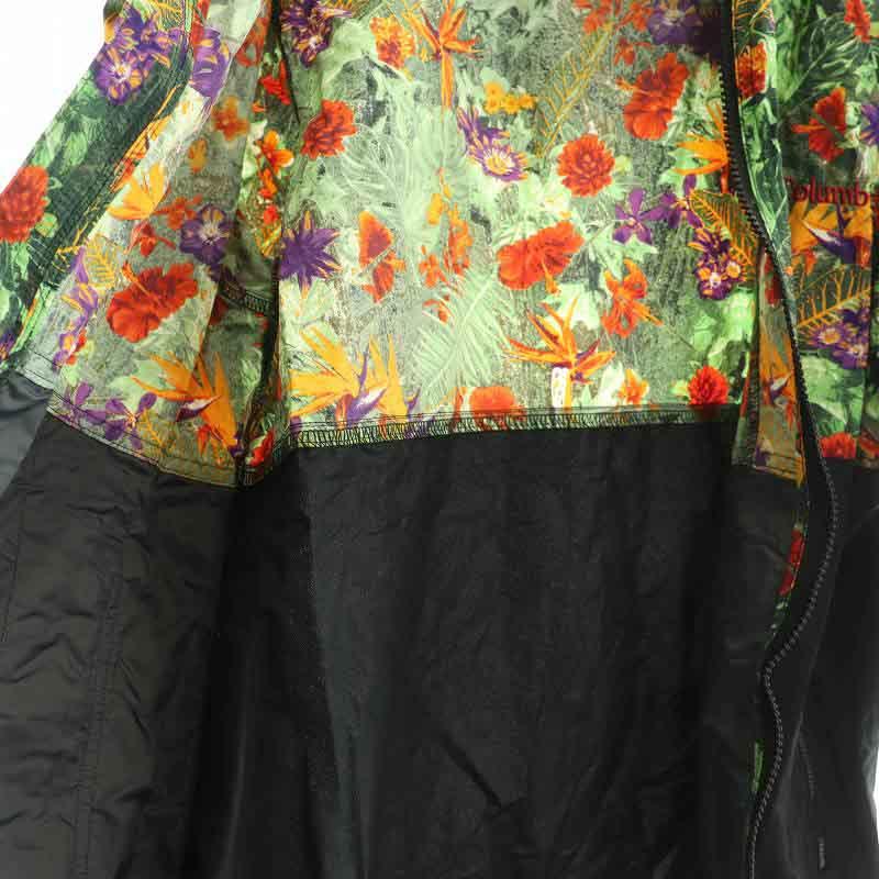 コロンビア Columbia マウンテンパーカー 花柄 ナイロン ジャケット