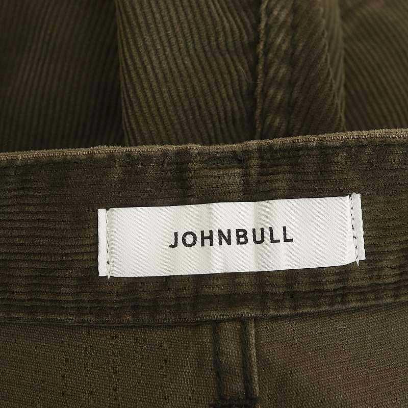 Johnbull ジョンブル MUSE de Deuxieme Classe取扱 24SS コーデュロイ  