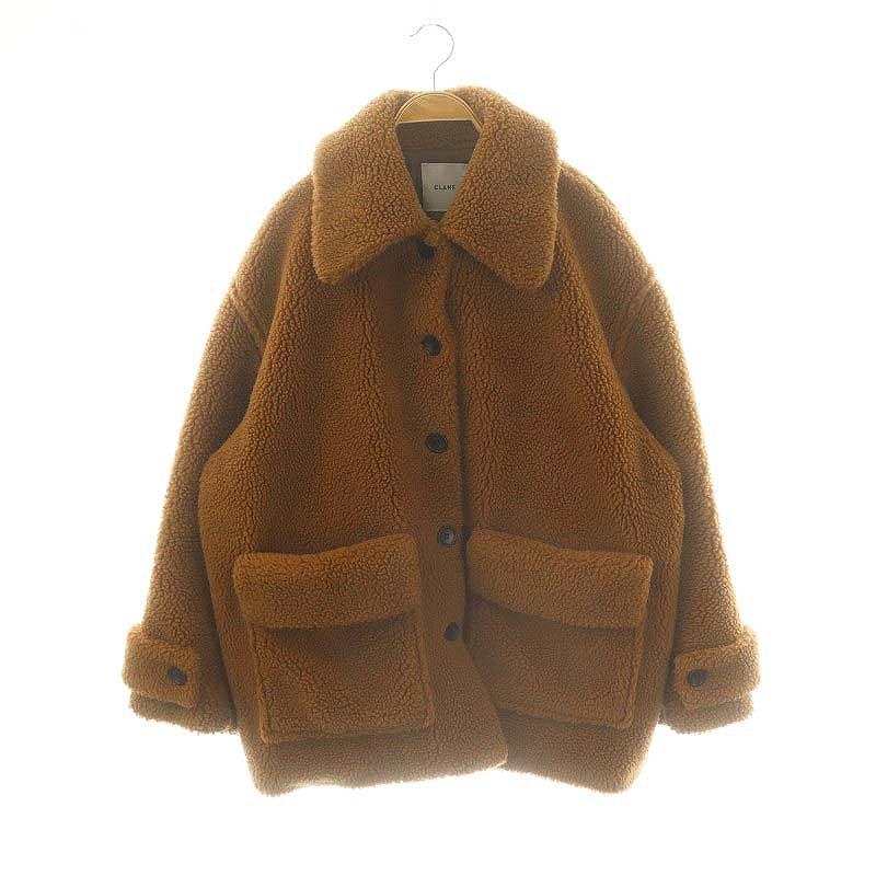 クラネ CLANE 24AW RIDGE POCKET BOA COAT コート ステンカラー ウール  