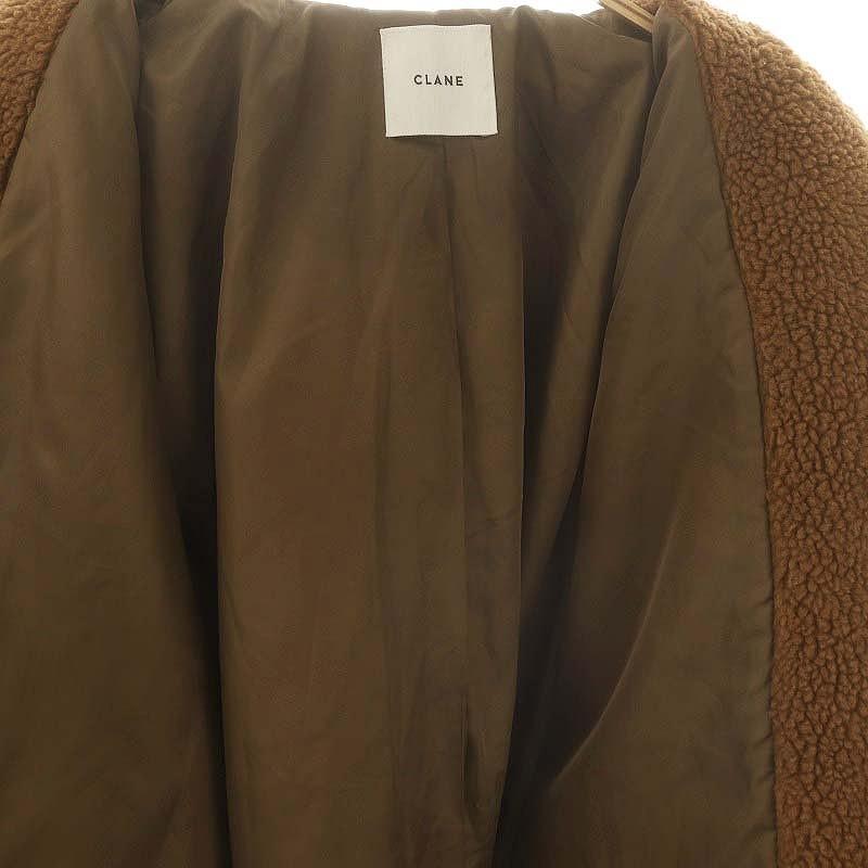 クラネ CLANE 24AW RIDGE POCKET BOA COAT コート ステンカラー ウール  