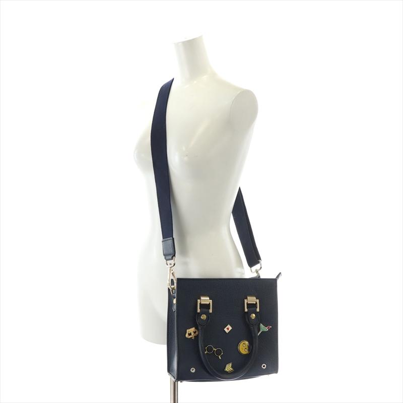 バゴロ BAGOLO ハンドバッグ ショルダーバッグ ピンバッジ 2WAY
