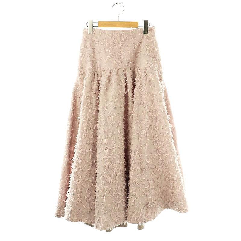 Arpege story フラッフィーギャザーフレアスカート Arpege story