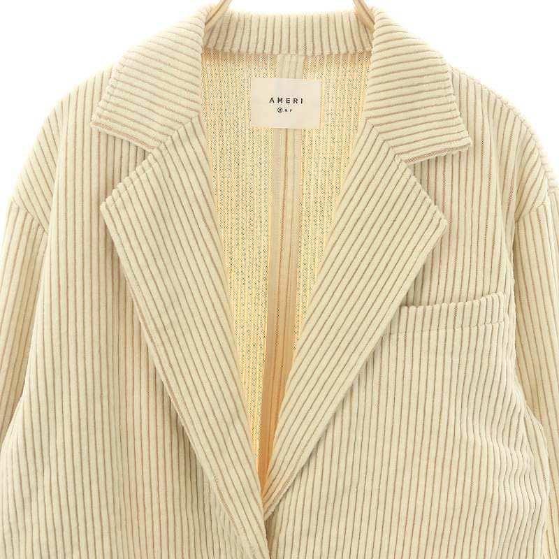 アメリ AMERI WIDE COLOR CORDUROY JACKET ジャケット テーラード S 