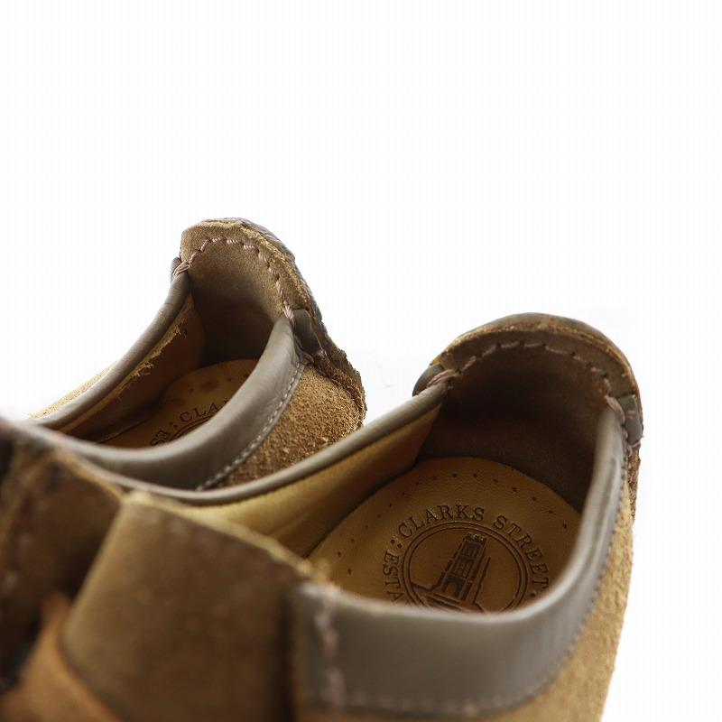 美品 クラークスオリジナルズ　ナタリー　モカシン スエード オークウッド UK8 Natalie / メンズ ナタリー（オークウッドスエード） -Clarks