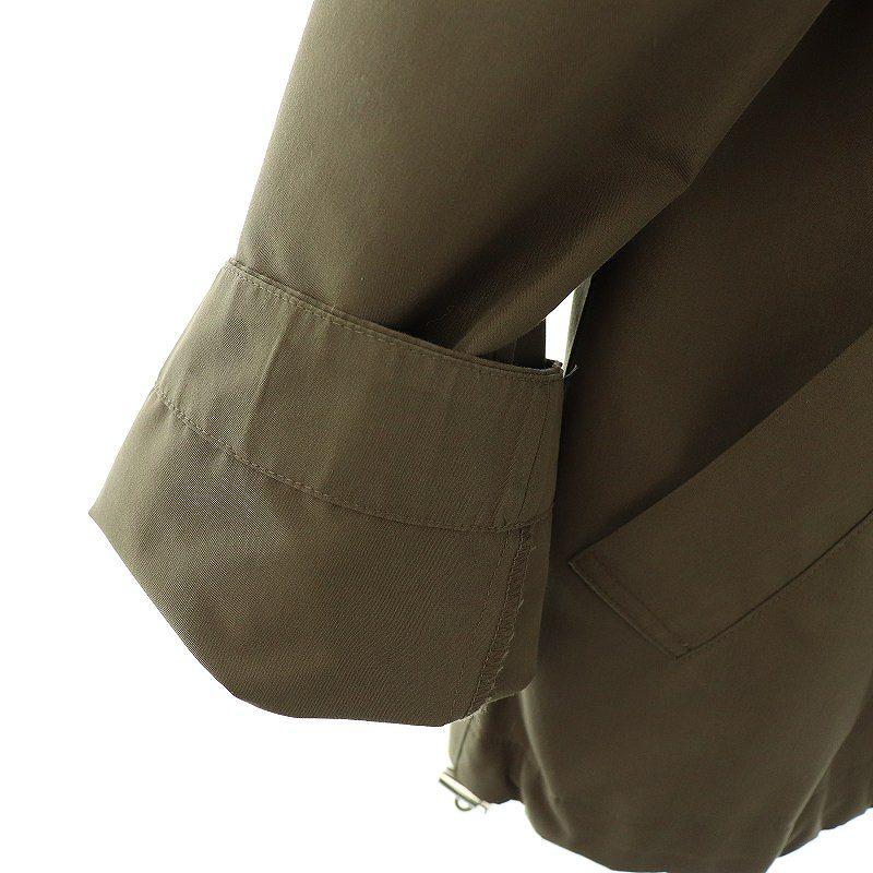 ★新品★マッキントッシュフィロソフィー　中綿コート　ショート　カーキ　はっ水 マッキントッシュフィロソフィー 24SS CLUNY フーデッドショート