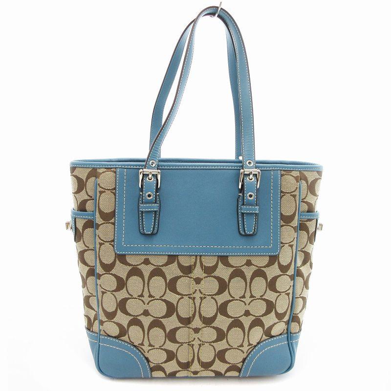 40 COACH コーチ　シグネチャー　トートバッグ　ハンドバッグ 楽天市場】コーチ COACH トート シグネチャー キャンバス