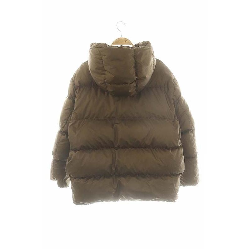 【中古】セオリー FEATHER WEIGHT POL REV PUFFER J ダウンジャケット リバーシブル S ダークブラウン レディース theory（セオリー） Theory FEATHER WEIGHT POL REV PUFFER J ダウン