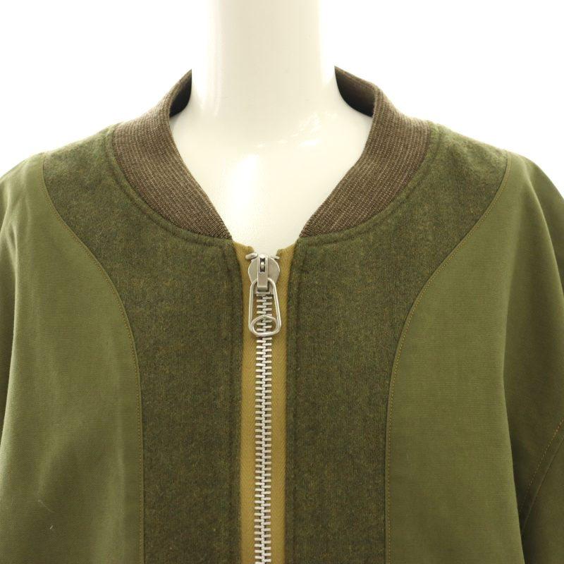 レディッシュブラウン ReddishBrown ジップアップブルゾン ジャケット