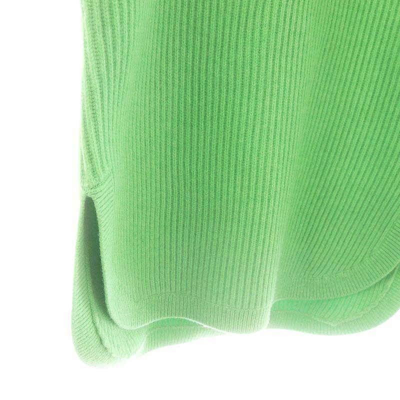 Darwer ドゥロワー カシミヤ100 長袖 プルオーバー ニット セーター ドゥロワー Drawer スウェット風ニット ロゴ刺しゅう カシミヤ混