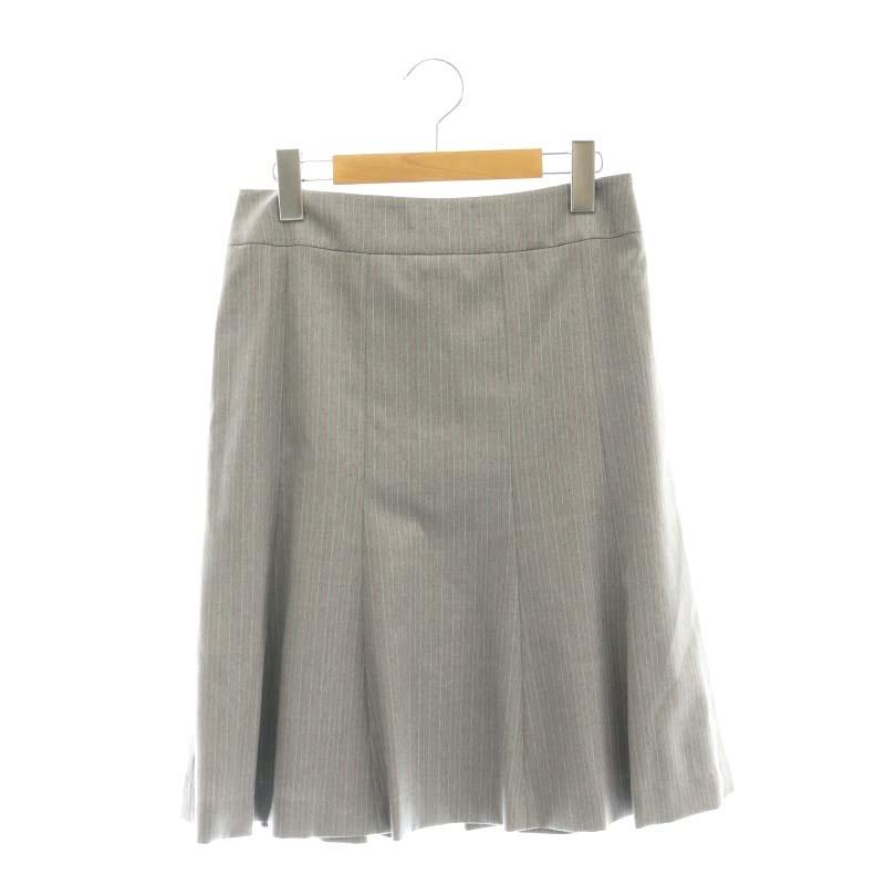 INED（イネド） ストライプ ジャケット スカート セットアップ 上下