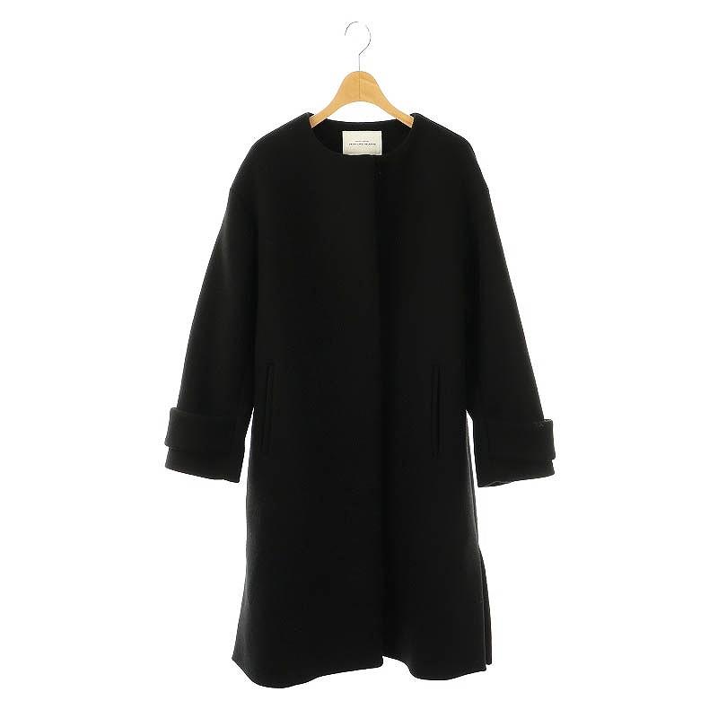 新品 ユナイテッドアローズ ビーバースリット ノーカラー コート