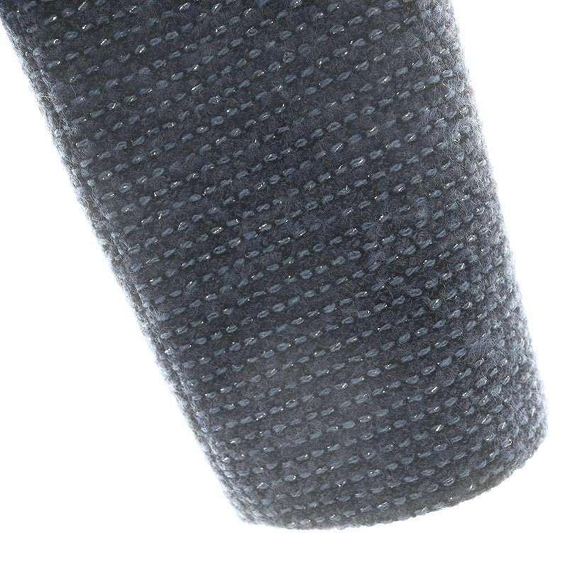 ZARA（ザラ） 未使用品 ブークレショートジャケット ステッチ M 青 /MI