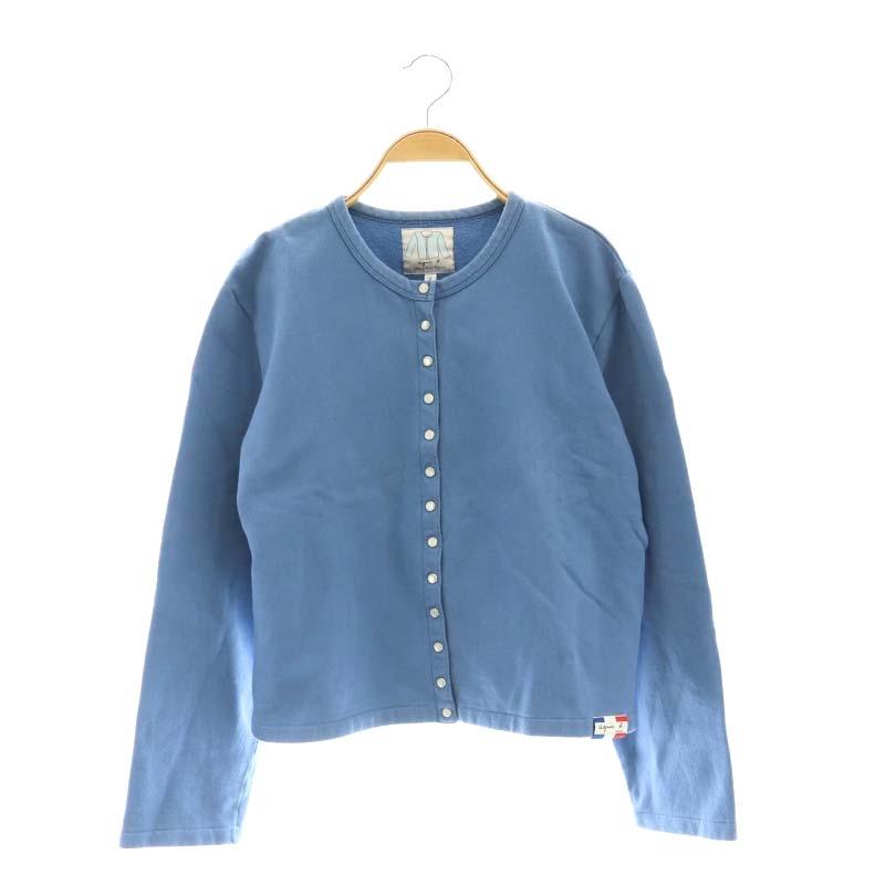 agnes b. アニエスベー カーディガンプレッション 長袖 トリコロール  