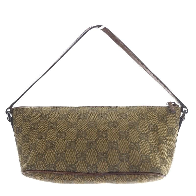 GUCCI グッチ アクセサリーポーチ ハンドバッグ ワンハンドル GG  
