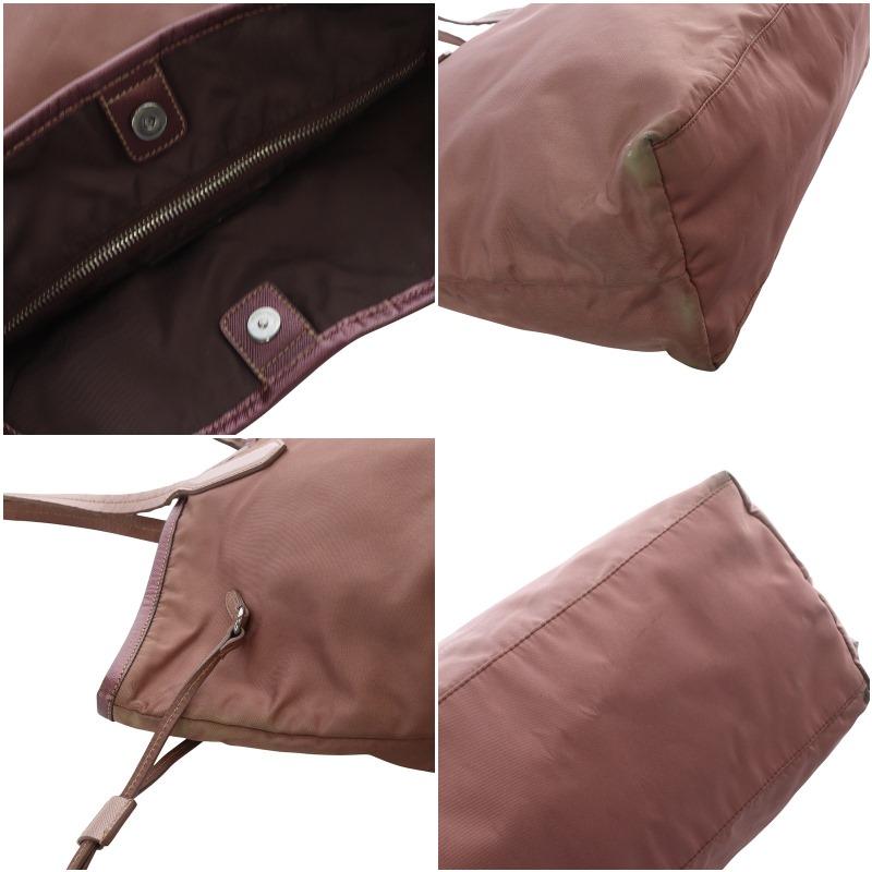 PRADA プラダ テスートナイロン×サフィアーノレザー トートバッグ  