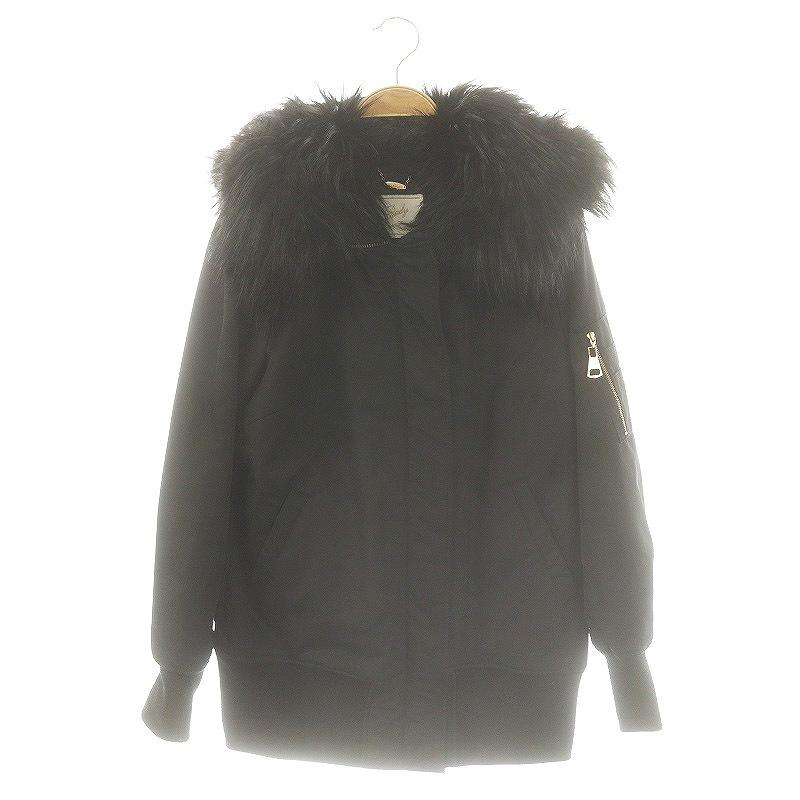 Radyフードロゴ　ブルゾン　アウター　黒 Rady アウター 黒