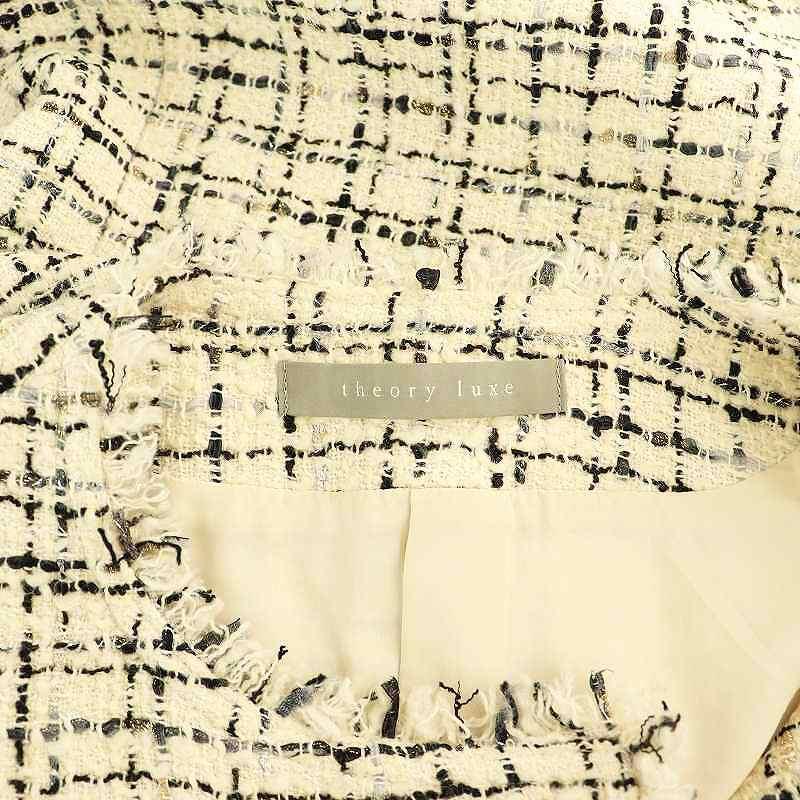 theory luxe（セオリーリュクス） 22AW VISCHER WIEDI ツイード