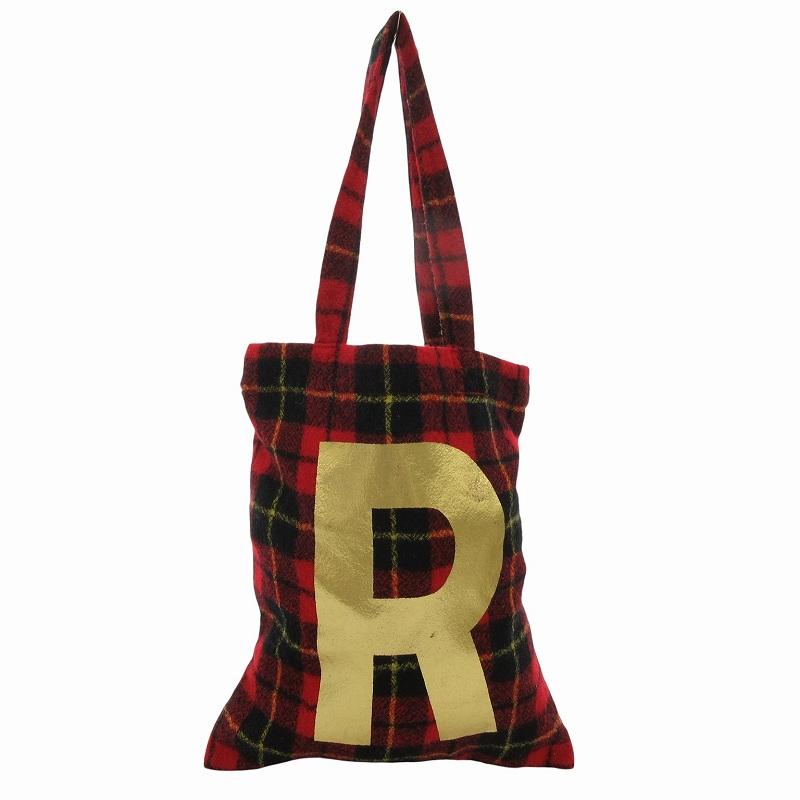 OLDMANS TAILOR チェック柄トートバッグ 美品 OLDMAN'S TAILOR（オールドマンズテーラー）｜OMT PRINT TOTE