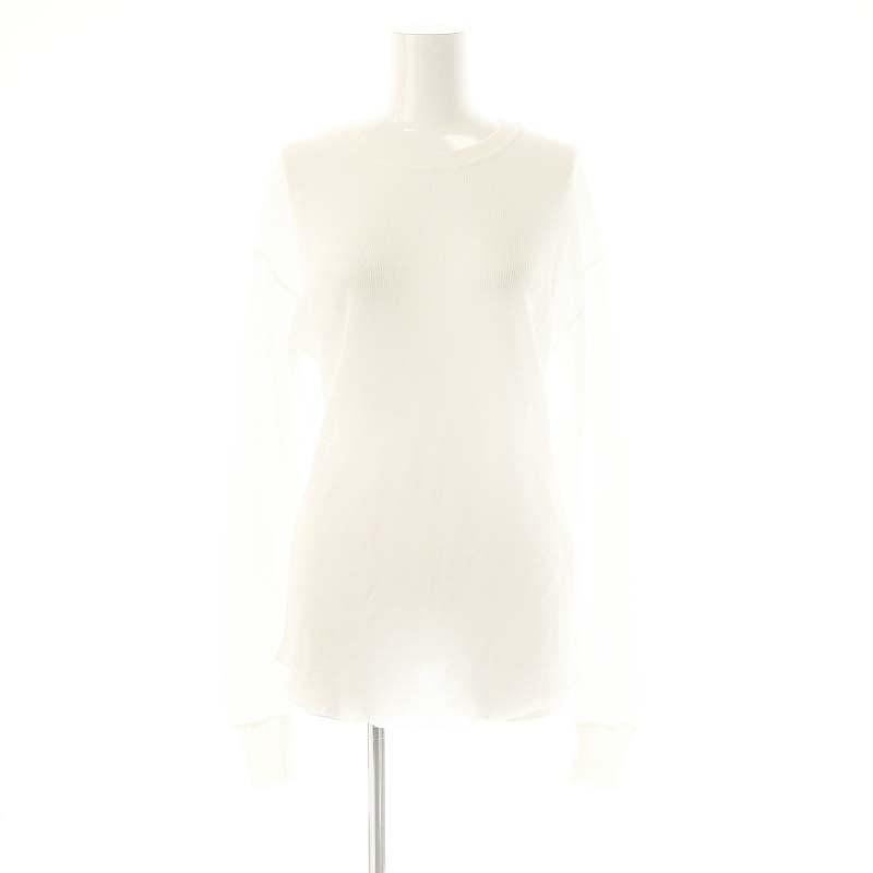 ドゥーズィエムクラス エブリデイアイライク 24SS Sheer ワッフルT EVERYDAY I LIKE. tシャツ * New シアーワッフルTシャツ レディース