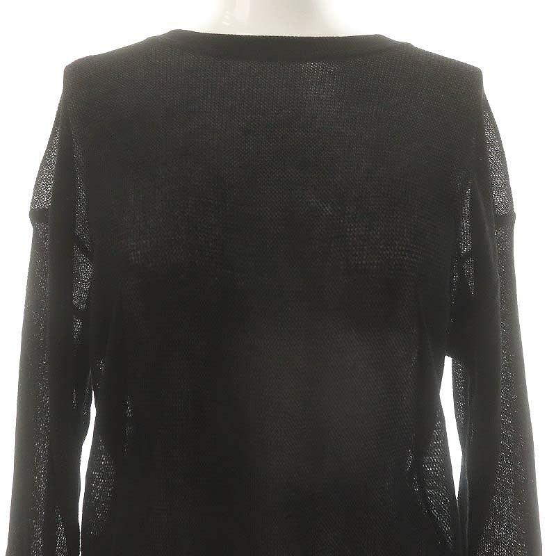 美品 24SS EVERYDAY I LIKE エブリデイアイライク ドゥーズィエムクラス Sheer Waffle Tシャツ ブラック レディース 古着 中古 USED 美品 24SS EVERYDAY I LIKE. エブリデイアイライク ドゥーズィエム