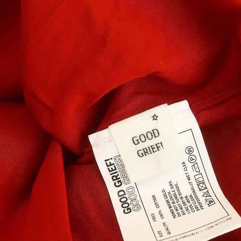 グッドグリーフ GOOD GRIEF! SHEER COTTON SHIRT ロングカフスシャツ  