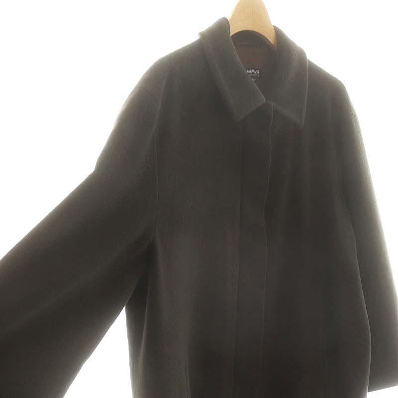 ジョルジオアルマーニ GIORGIO ARMANI ウールステンカラーコート