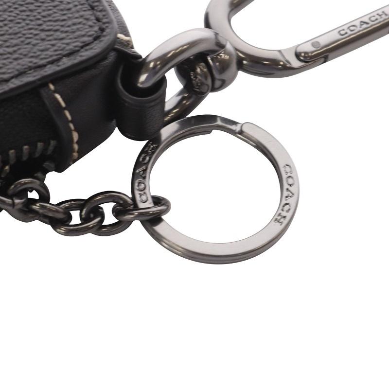 COACH コーチ Disney Lジップ キー ケース ホリデイ プリント