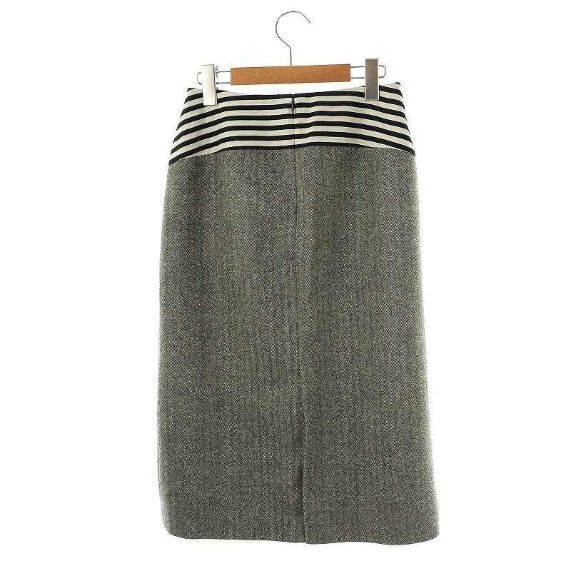 ボーダーズアットバルコニーフリンジ付き タイトスカート 【公式通販】