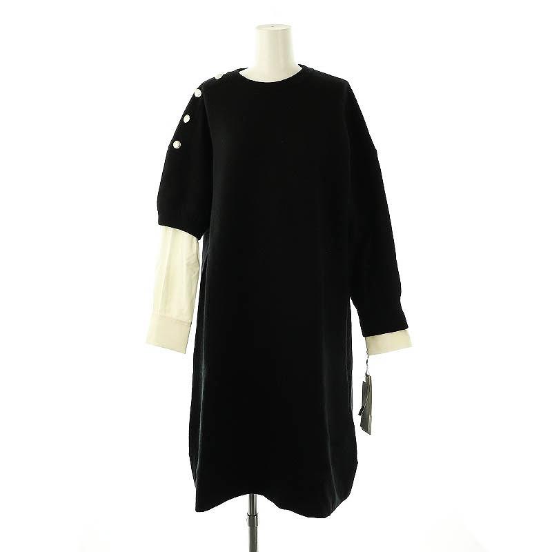 ダイアグラム グレースコンチネンタル 23AW シャツレイヤードニット  