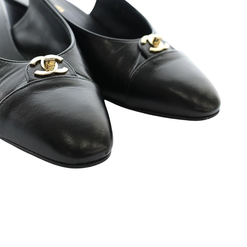 CHANEL シャネル 25SS スリングバック シューズ パンプス