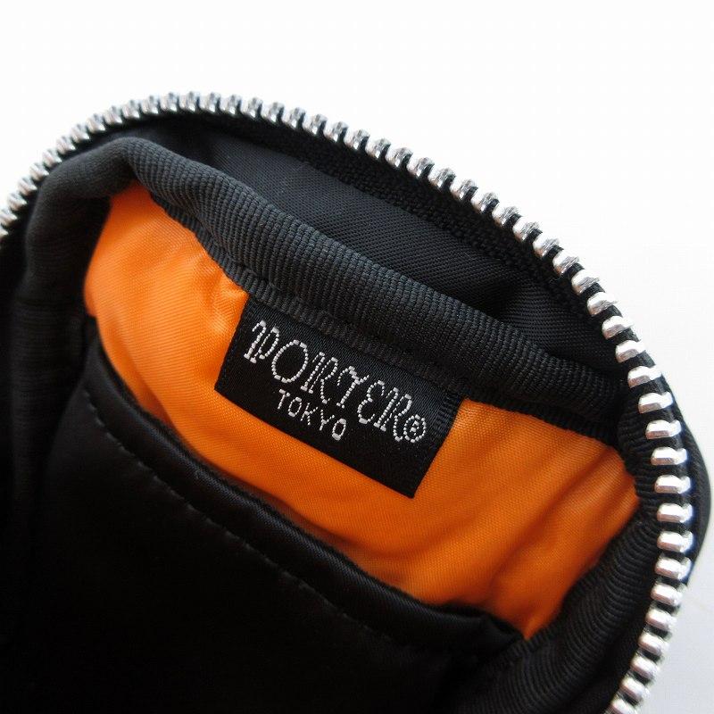 ポーター PORTER TANKER POUCH ミニポーチ 小物入れ 黒 ブラック /UO 