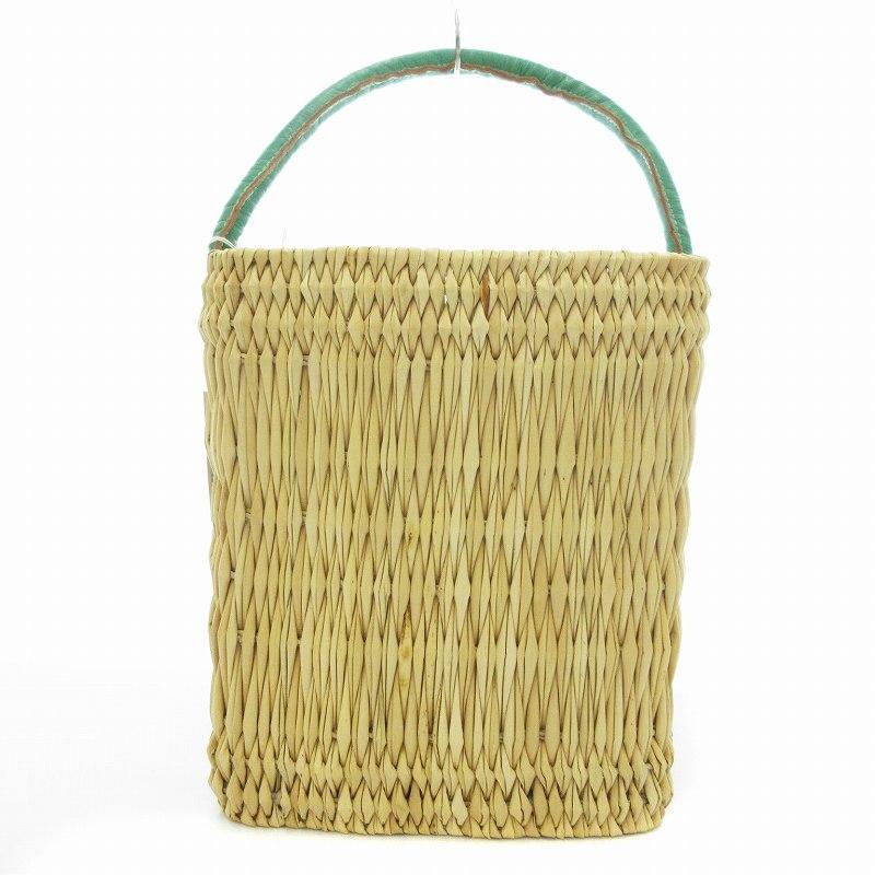 美品　MYLAN マイラン　かごバッグ　巾着付き 未使用品 マイラン MYLAN ×Fatima Morocco タグ付き カゴバッグ