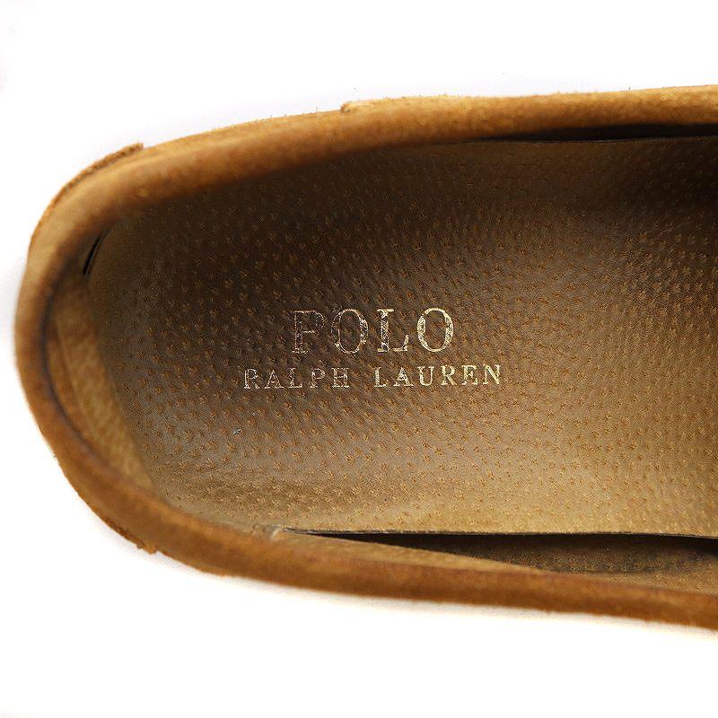 ポロ ラルフローレン POLO RALPH LAUREN スエードコインローファー