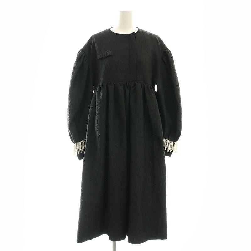 ビビィ Bibiy. MIA PEARL DRESS ドレス ワンピース ロング 長袖 F