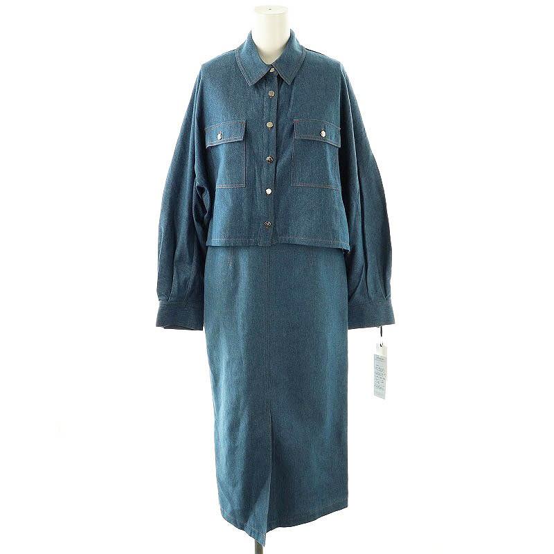 未使用品 ダイアグラム グレースコンチネンタル 24SS セットデニム  