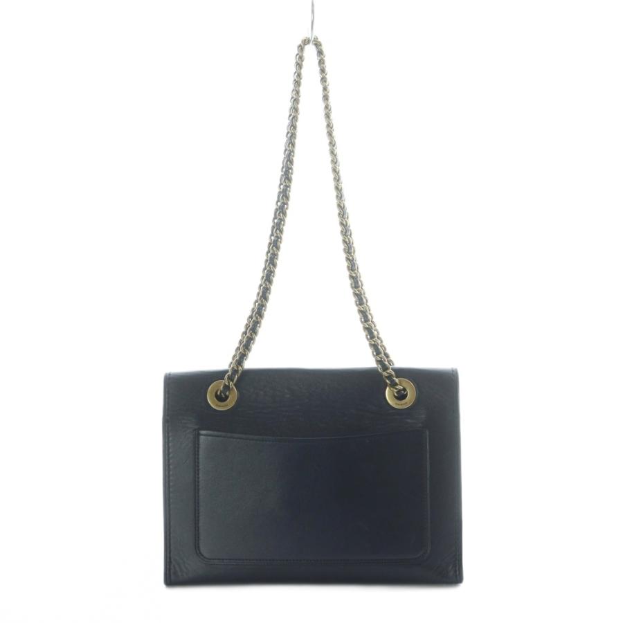 ＣＯＡＣＨ黒 レザー バッグ チェーンストラップ付き COACH（コーチ） COACH 2wayショルダーバッグ クロスボディ レザー