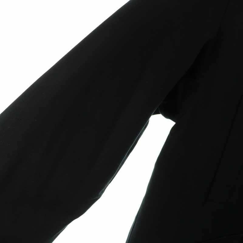 アプレッセ A.PRESSE 24SS Lining Detachable Silk Coat ライナー付き ショールカラーコート アウター シルク 2 紺 ネイビーの画像