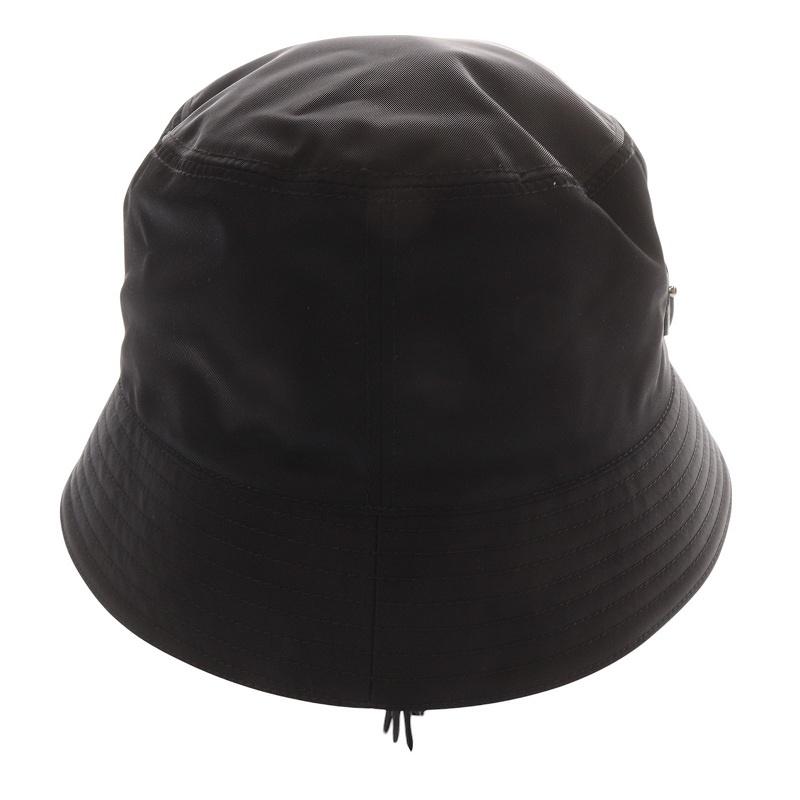 PRADA プラダ 帽子 バケットハット 三角ロゴ トライアングルプレート