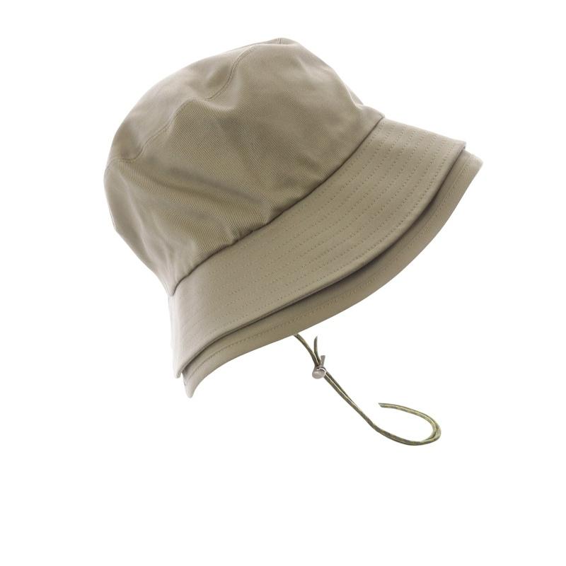 sacai / バケットハット/--/コットン/PNK/無地/レディース/22-0414S// サカイ sacai コットンツイル バケットハット 帽子 べージュ 22-0414S