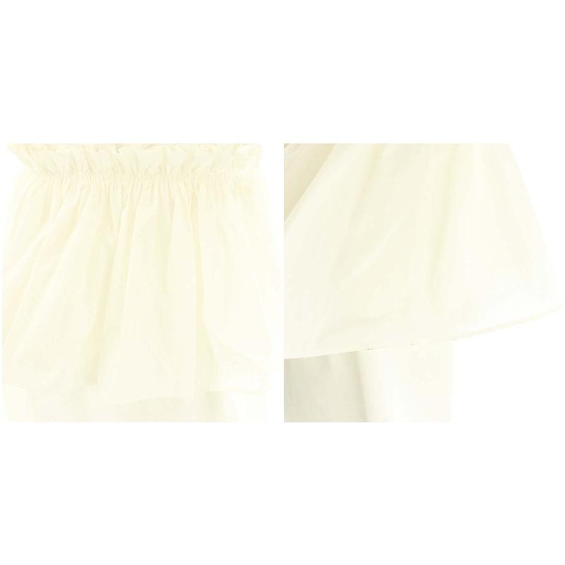 roughlow ブラウス白