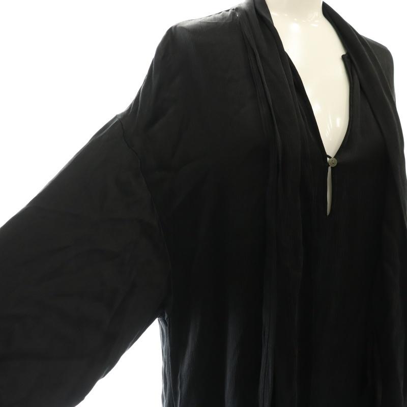 CITY SHOP ブラック ロングワンピース 36 シティショップ CITYSHOP ワンピース ロング 36黒 ブラック /SS □OS