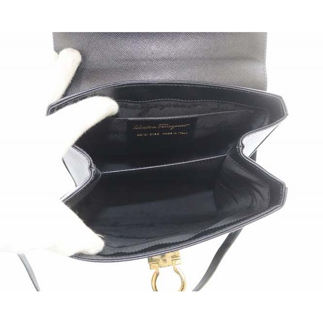 ✨美品✨Salvatore Ferragamo パーティバッグ　サークルハンドル サルヴァトーレ フェラガモ Salvatore Ferragamo ハンドバッグ 211424