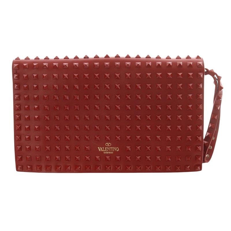 ヴァレンチノ ロックスタッズ セカンドバッグ クラッチバッグ