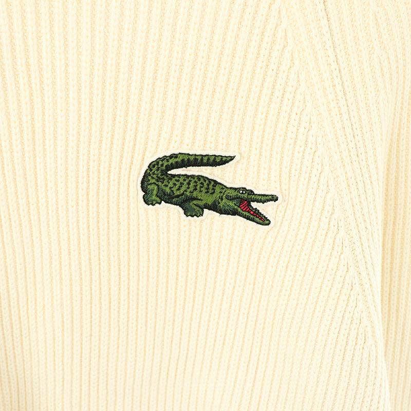 LACOSTE（ラコステ） オーガニックコットンリブニットセーター 長袖 S 