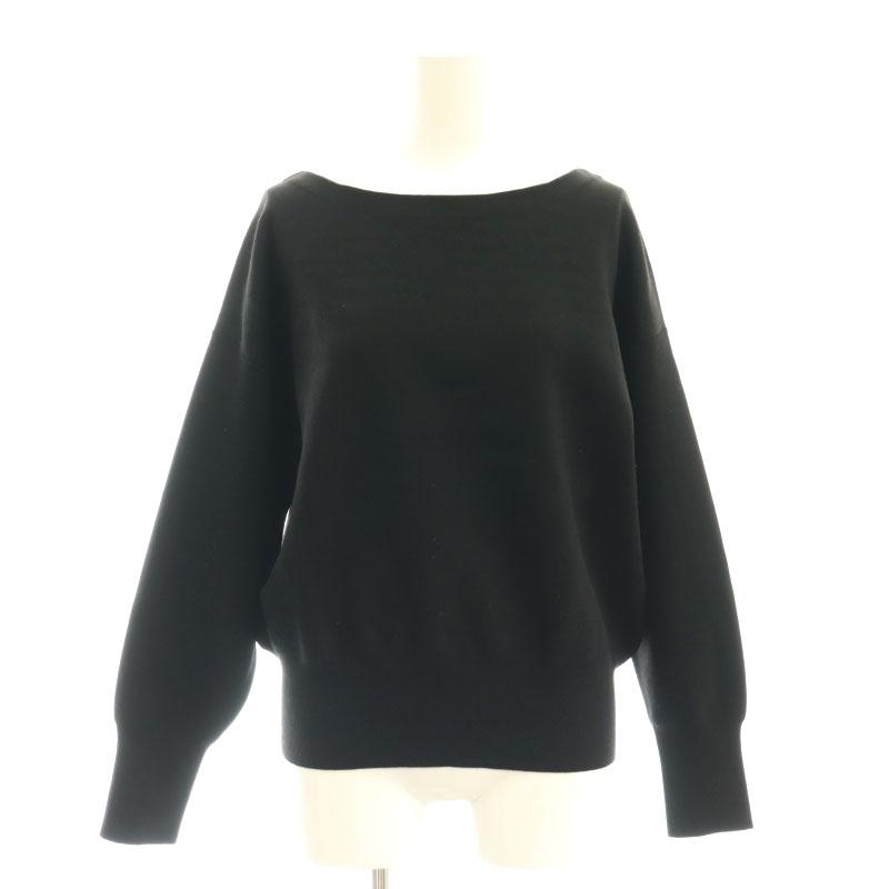 エムプルミエ M-Premier 24AW ボートネックプルオーバーニット