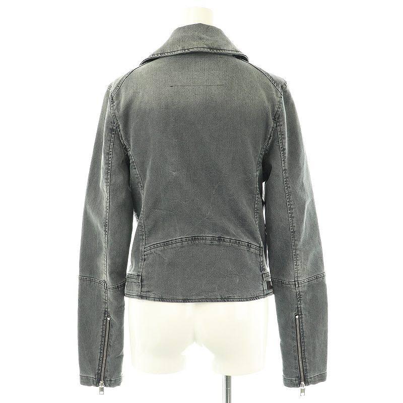 DIESEL（ディーゼル） デニムライダースジャケット ジップアップ XS