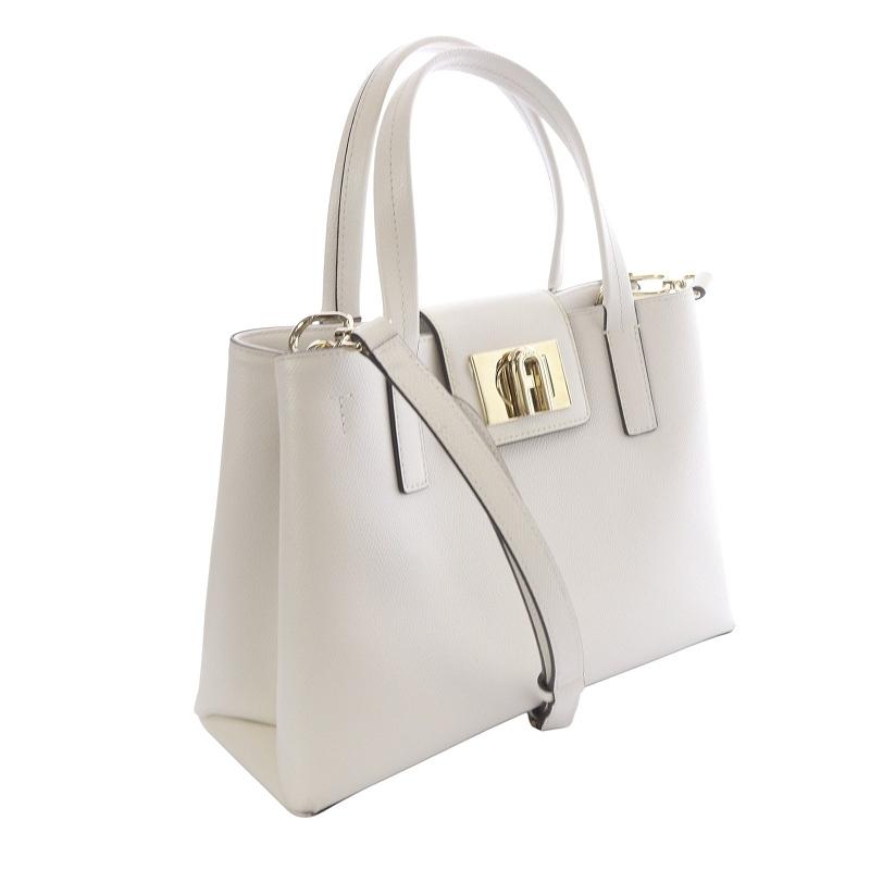 【新品未使用】 FURLA フルラ ハンドバッグ ホワイト ショルダーバッグ フルラ FURLA バッグ （ホワイト） -waja bazar - 海外ファッション