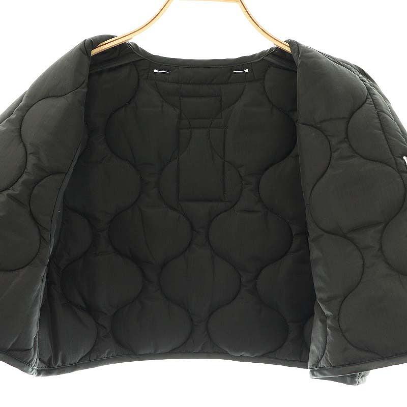 HYKE ベスト ハイク HYKE 23AW 17403 QUILTED CROPPED VEST ベスト 中綿