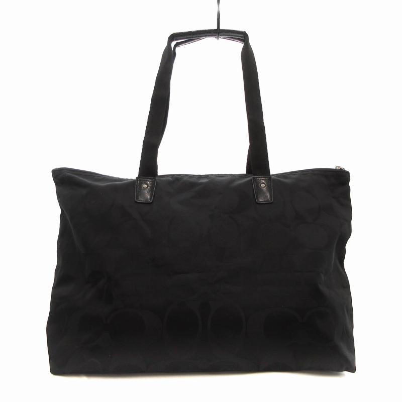 COACH トートバッグ F1421-F71502 本革 黒 COACH コーチ バッグ トートバッグ 79609 SVTSQ A4対応