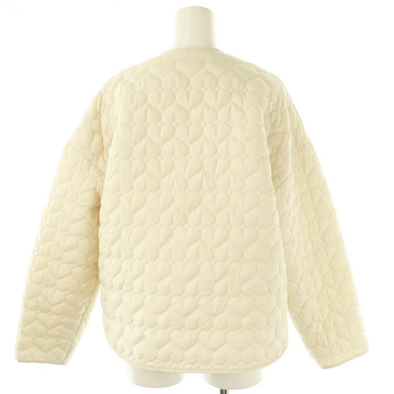 ZARA（ザラ） ハートキルティング ジャケット ブルゾン XS オフ